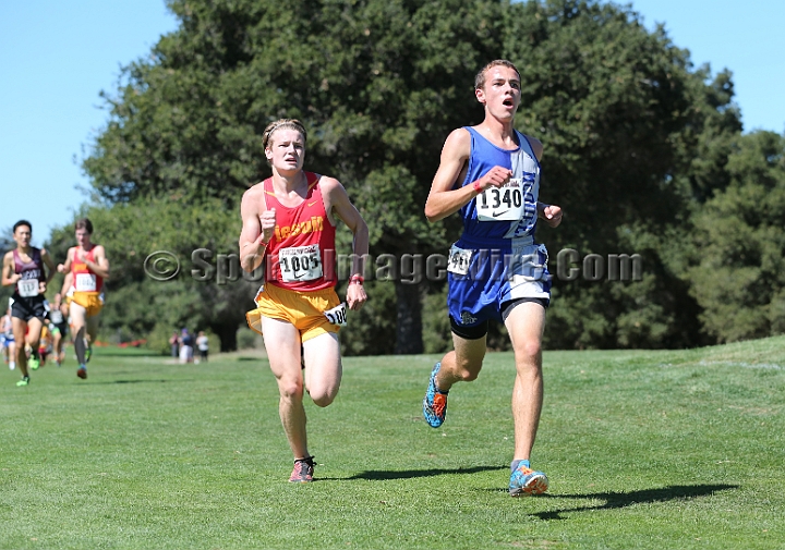 2015SIxcHSSeeded-121.JPG - 2015 Stanford Cross Country Invitational, September 26, Stanford Golf Course, Stanford, California.